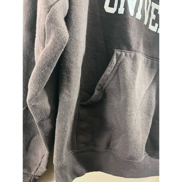 Vintage Brown University Hoodie Sweater Shirt on Champion Tag - Picture 5 of 6